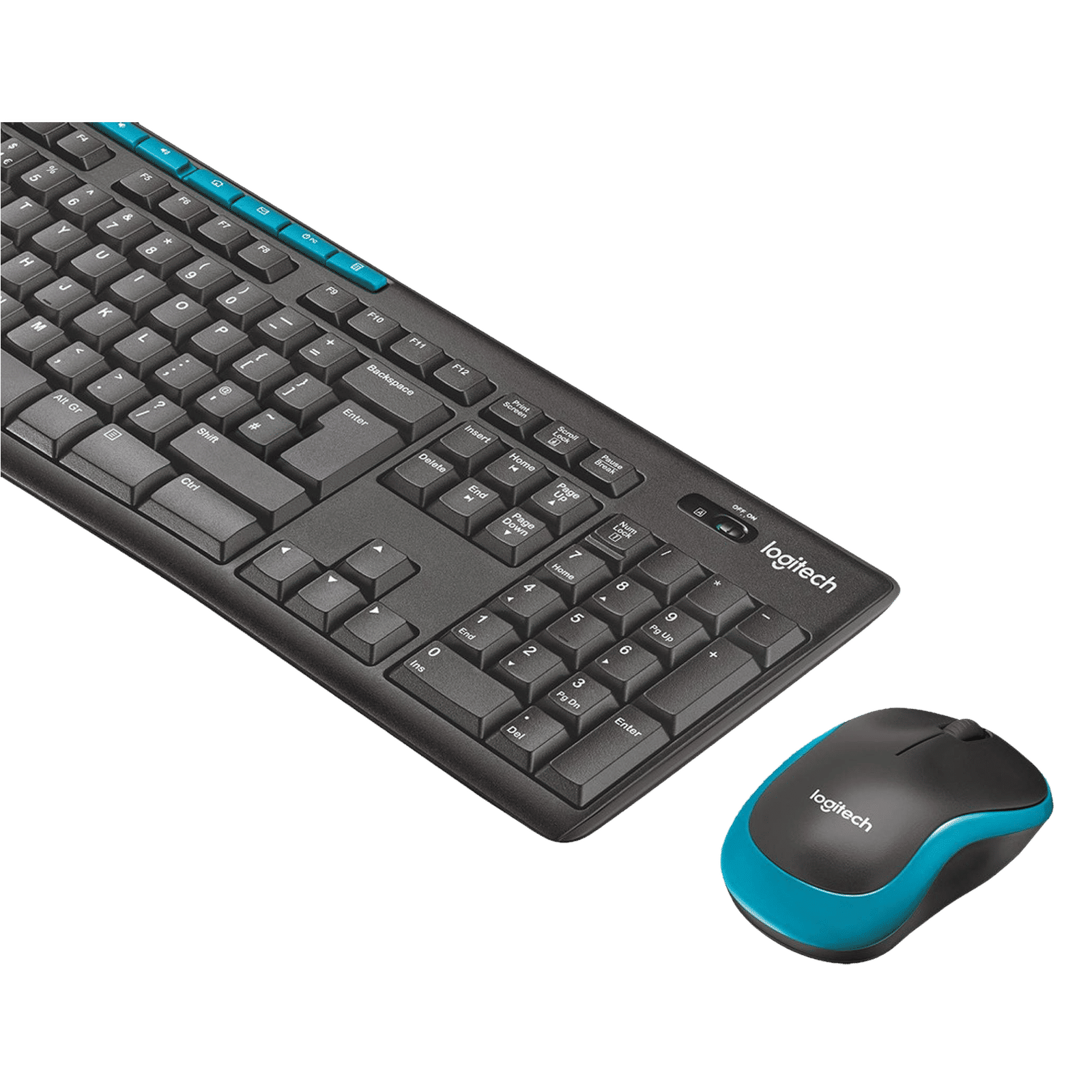 Buy logitech MK275 Wireless Keyboard & Mouse Combo (Spill Resistant, Black) Online Croma